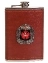 Мужская оригинальная фляга с эмблемой ГУ ГШ ВС РФ