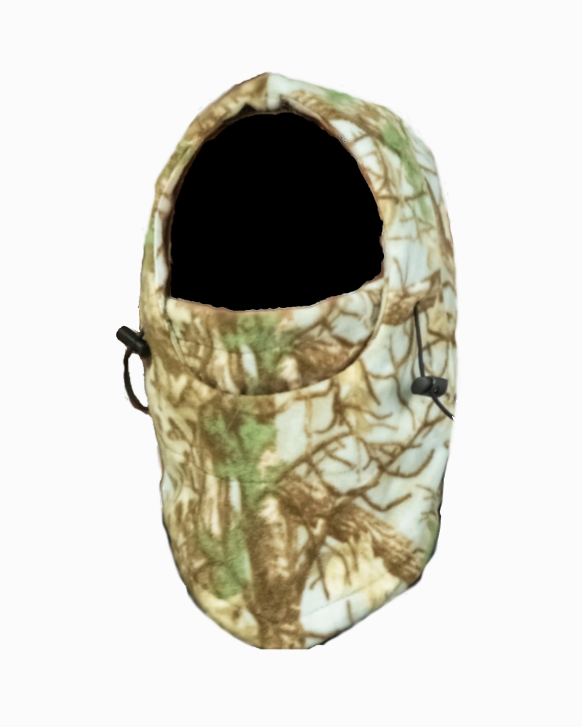Балаклава-маска флисовая 6в1, короткая, forest