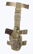 Кобура набедренная тактическая Длина 19 см камуфляж kryptek woodland