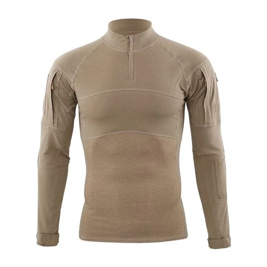Рубашка тактическая Kamukamu цвет бежевая / Combat Shirt coyote