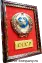 Герб СССР в багетной рамке