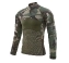 Рубашка тактическая Kamukamu камуфляж Woodland / Combat Shirt Woodland