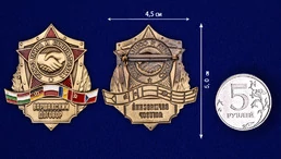 Нагрудный знак "Варшавский договор"