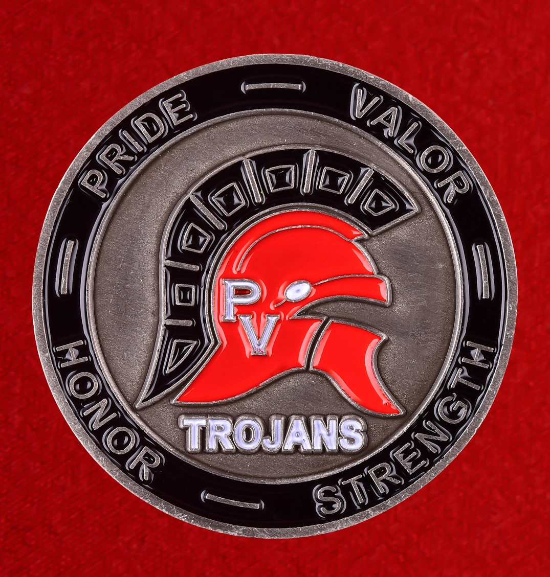 Эмблема старшей школы США "Trojans", Аризона