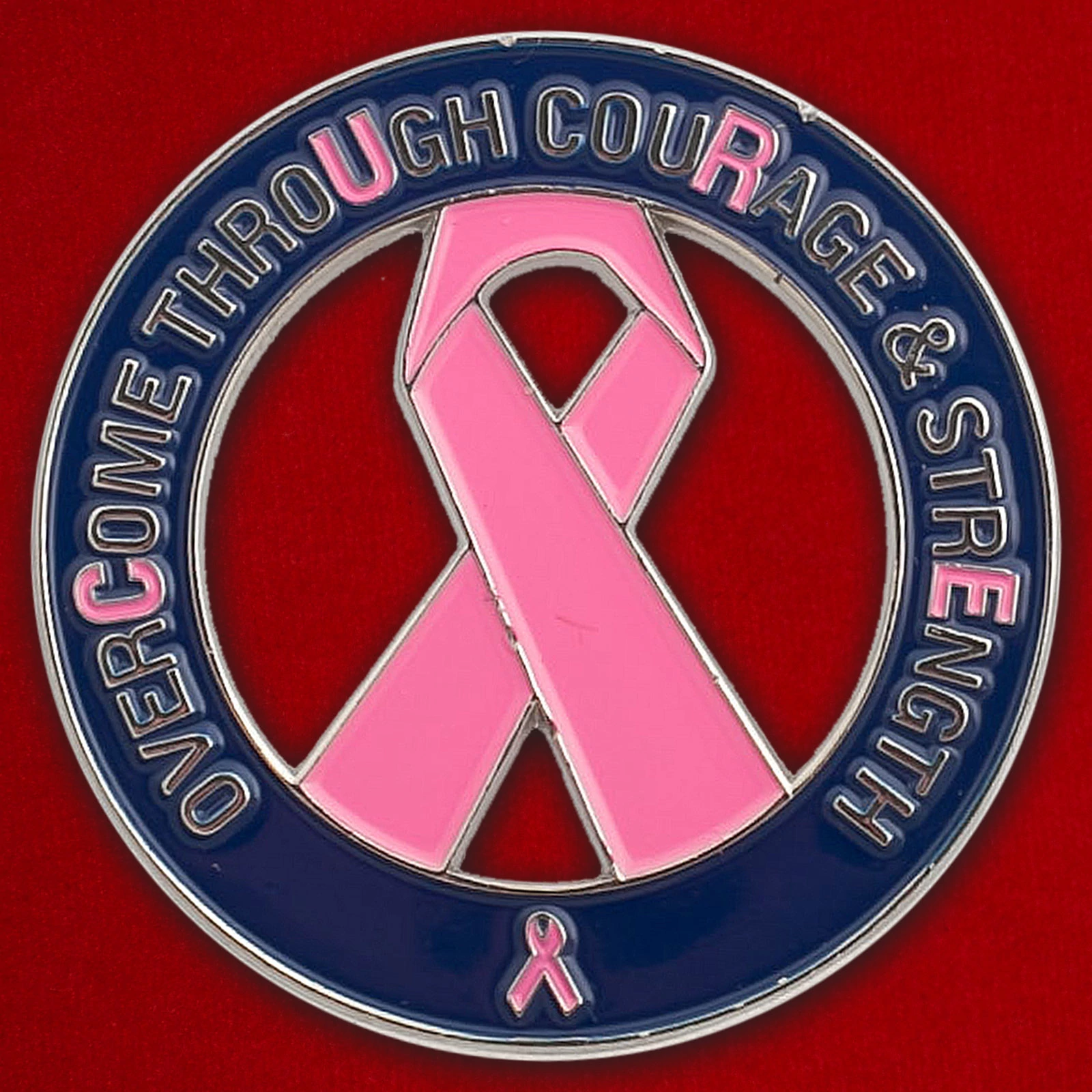 Челлендж коин "В поддержку программы борьбы против рака молочной железы"