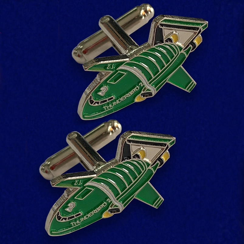 Фанатские запонки «DeAgostini Thunderbird 2 Model»