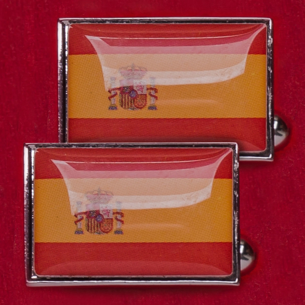 Запонки "Флаг Испании"