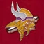 Запонки команды NFL Minnesota Vikings