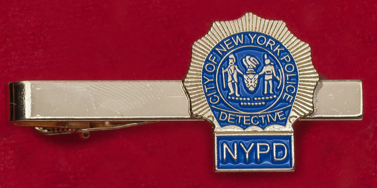 Зажим для галстука "Детектив полиции Нью-Йорка"