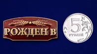 Шильдик декоративный "Рождён в СССР"