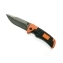 Нож складной с яркой оранжевой ручкой арт.114