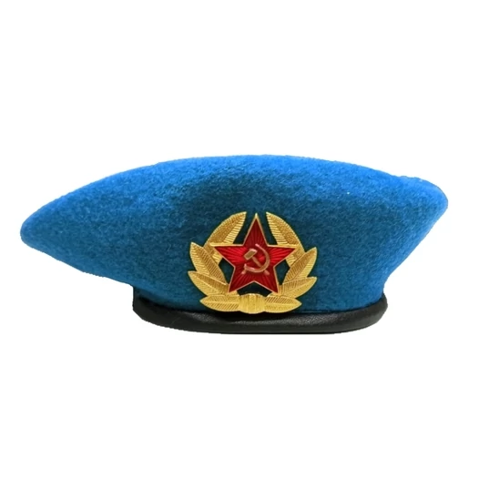 Берет ВДВ бесшовный с кокардой СССР