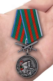Медаль "За службу в Пограничных войсках" №2186