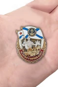 Нагрудный знак "За службу в Морской пехоте"