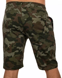 Хлопковые мужские шорты камуфляжная модель CCE Camo