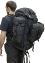 Большой тактический рюкзак Объем 100 л 69х60х20 см цвет Черный
