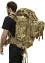 Большой тактический рюкзак Объем 100 л 69х60х20 см цвет камуфляж Multicam