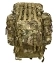 Большой тактический рюкзак Объем 100 л 69х60х20 см цвет камуфляж Multicam