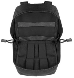 Подсумок под аптечку MOLLE 20х15х8см цвет черный