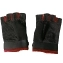 Детские тактические перчатки цвет черный с красным