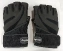 Перчатки для спортзала с обмоткой запястья цвет черный