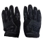 Тактические перчатки закрытые FLS с защитой пальцев цвет черный