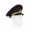 Фуражка Полиции с кокардой для рядового и начсостава, цвет иссиня-черный