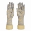 Женские перчатки кружевные с цветами прозрачные цвет серый