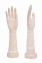 Женские перчатки в сеточку цвет белый