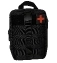 Тактическая сумка-аптечка БЕЗ наполнения 20х15х8см цвет черная