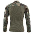 Рубашка тактическая Kamukamu камуфляж Woodland / Combat Shirt Woodland