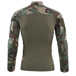 Рубашка тактическая Kamukamu камуфляж Woodland / Combat Shirt Woodland