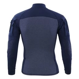 Рубашка тактическая Kamukamu цвет синяя / Combat Shirt dark blue