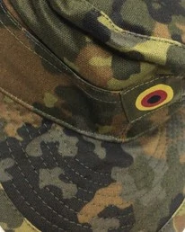 Кепка армейская бундесвера Kamukamu военно-полевая камуфляж Немецкий