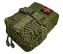 Тактическая аптечка сумка-чемоданчик 18х14х6 см БЕЗ наполнения цвет хаки олива