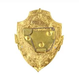 Знак на булавке из алюминия Помощник дежурного по парку