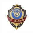 Знак нагрудный Дежурный по полигону из алюминия