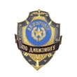 Знак нагрудный Дежурный по дивизиону из алюминия