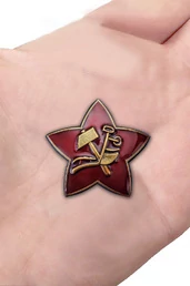 Кокарда РККА 1918 г.