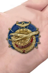 Знак ГВФ ТУ-104 "За налет 500 тыс. км"