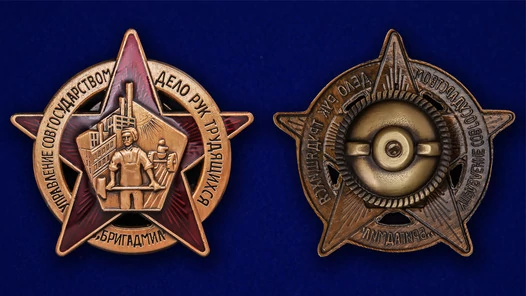 Членский знак "БРИГАДМИЛ"