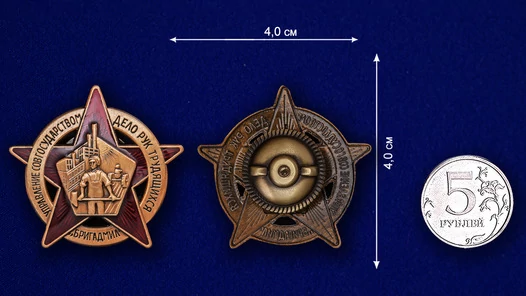 Членский знак "БРИГАДМИЛ"