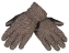 Горнолыжные перчатки зимние с черными вставками цвет хаки олива