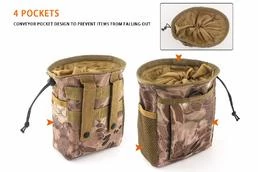 Подсумок под сброс магазинов PH009 16*11*5 см камуфляж kryptek