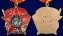 Сувенирный орден на колодке "100 лет Красной Армии"  №1599А