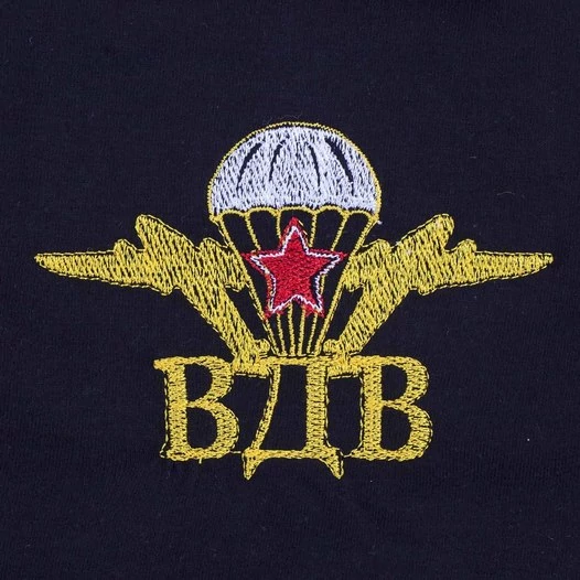 Футболка ВДВ с вышитой эмблемой №194