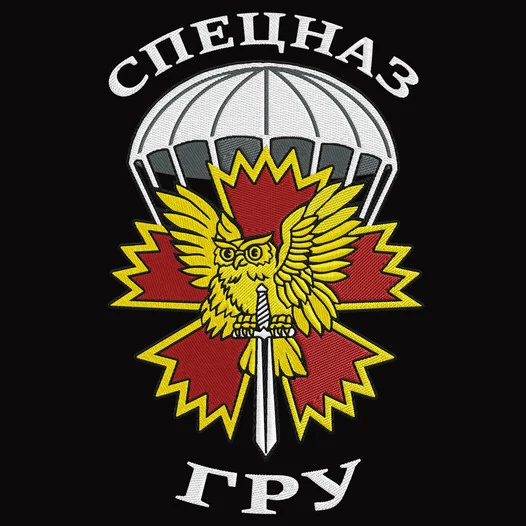 Футболка с вышивкой "Спецназ ГРУ" № 220