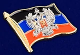 Значок ДНР с гербом