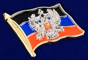Значок ДНР с гербом