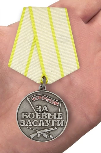 Медаль "За боевые заслуги Новороссии"